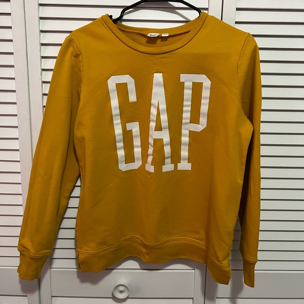 GAP Mustard Crewneck Sweatshirt